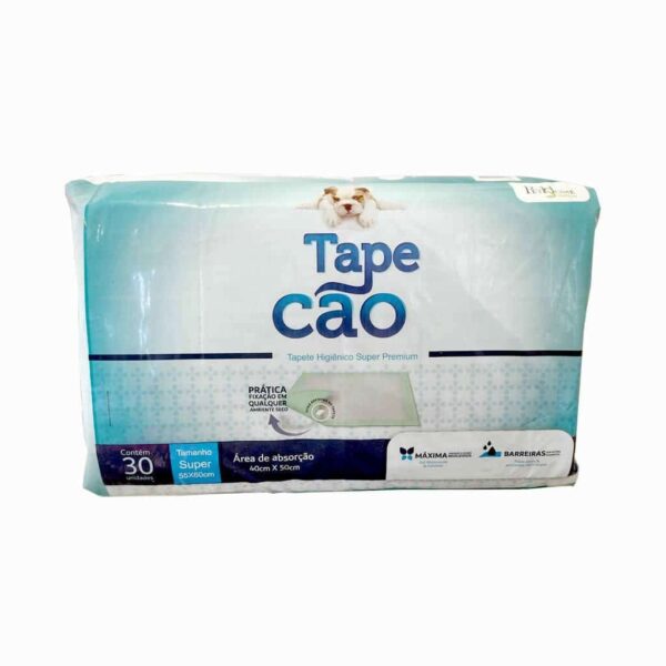 Tapete Higiênico Tapecão Pet Home 55x60 com 30 unidades