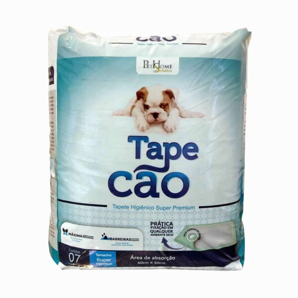 Tapete Higiênico Tapecão Pet Home 55x60 com 7 unidades