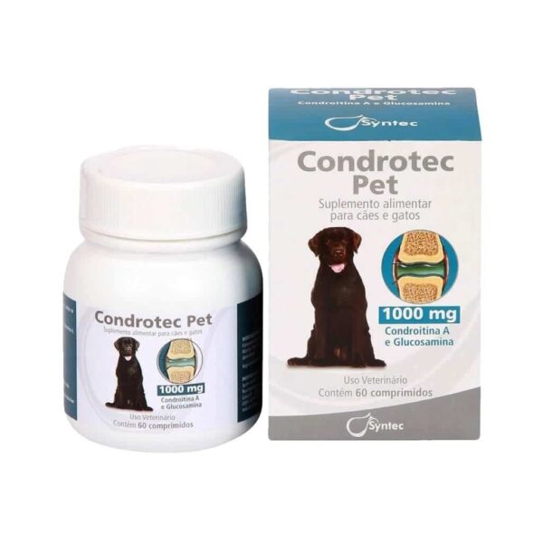 Suplemento Condrotec PET Syntec 1000mg - Comprimidos