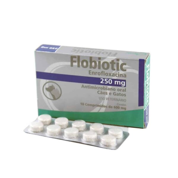 Antibiótico Flobiotic 250mg Syntec - Comprimidos