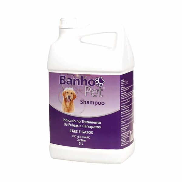 Shampoo Banho Pet Syntec - 5l