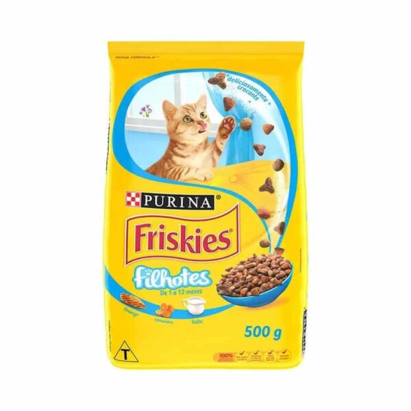 Ração Friskies Gatos Filhotes Nestlé Purina 500g