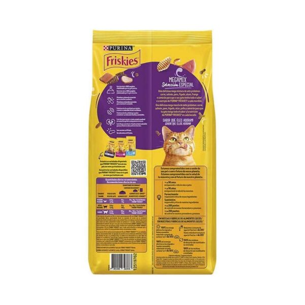 Ração Friskies Gatos Adultos Megamix Nestlé Purina 3kg - Image 2