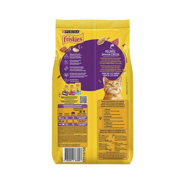 Ração Friskies Gatos Adultos Megamix Nestlé Purina 1kg - Image 2