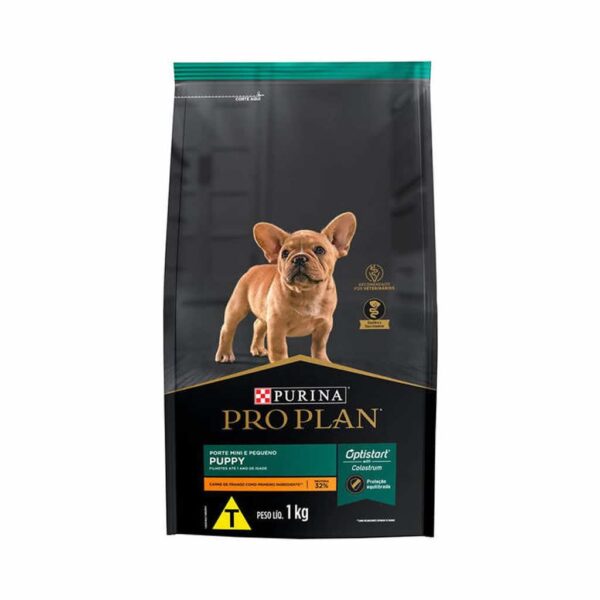 Ração Pro Plan Dog Puppy Raças Pequenas Nestlé Purina 1kg