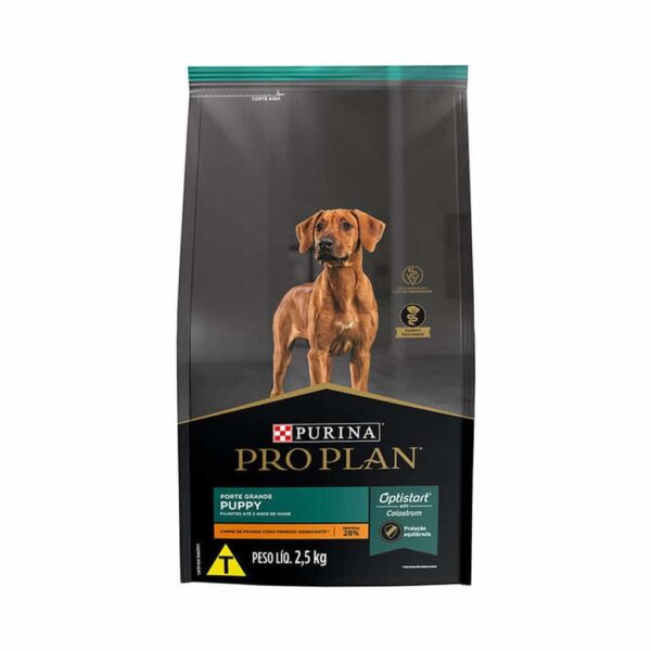 Ração Pro Plan Dog Puppy Raças Grandes Nestlé Purina 2,5kg