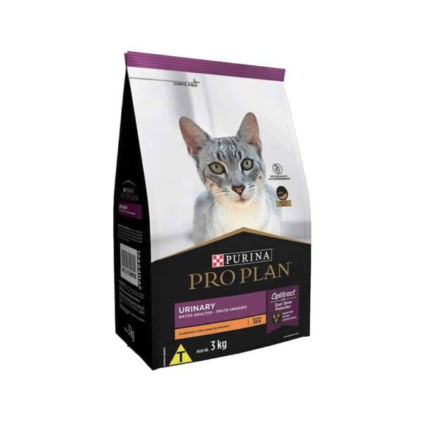 Ração Pro Plan Cat Urinary Nestlé Purina 3kg - Image 2