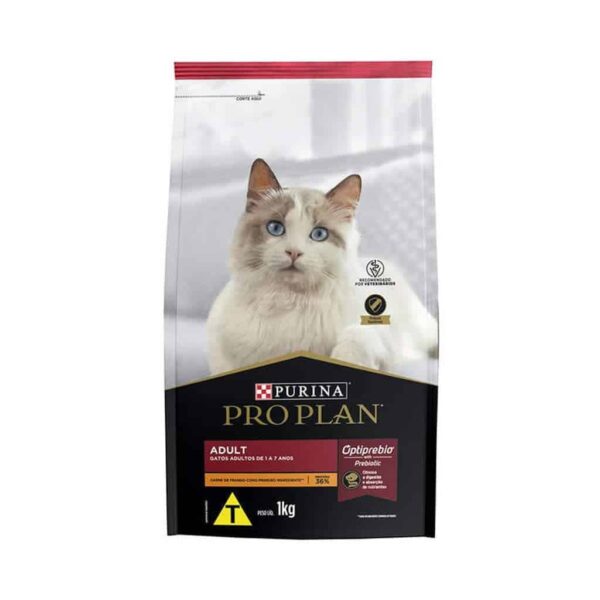 Ração Pro Plan Cat Adult Nestlé Purina 1kg