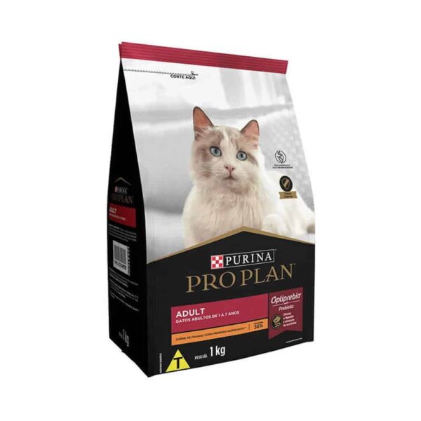 Ração Pro Plan Cat Adult Nestlé Purina 1kg - Image 2