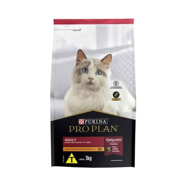 Ração Pro Plan Cat Adult Nestlé Purina 3kg