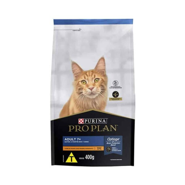 Ração Pro Plan Cat Adult 7+ Nestlé Purina 400g