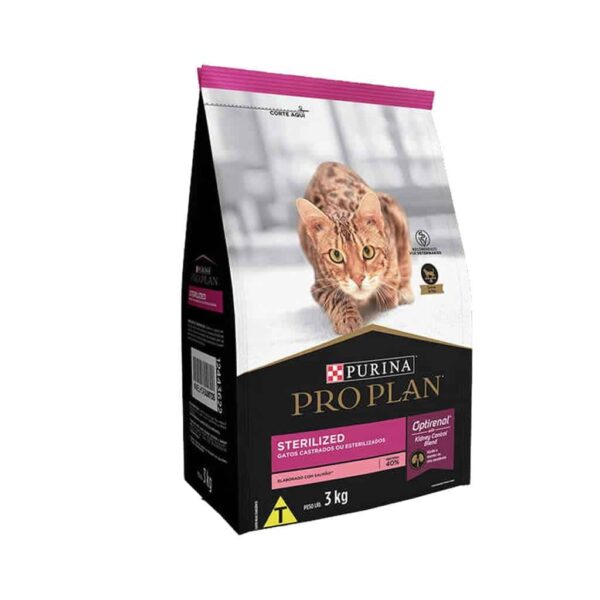 Ração Pro Plan Cat Sterilized Nestlé Purina 3kg - Image 2