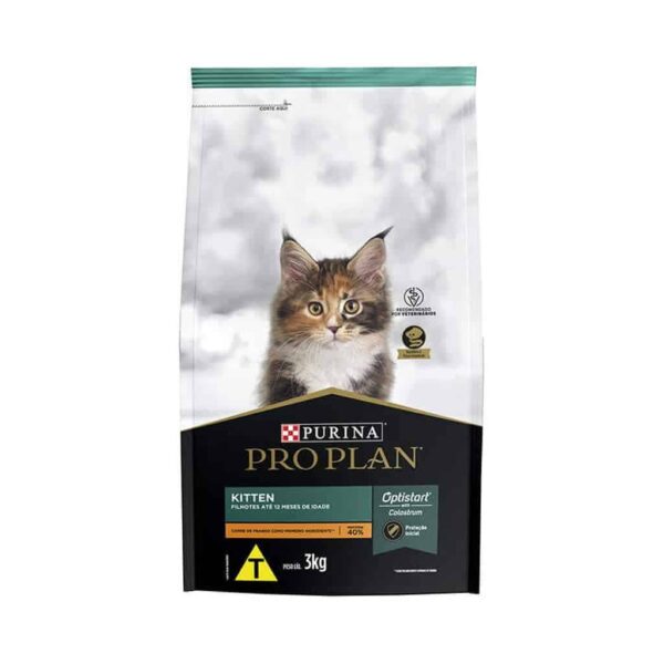 Ração Pro Plan Cat Kitten Frango Nestlé Purina 3kg