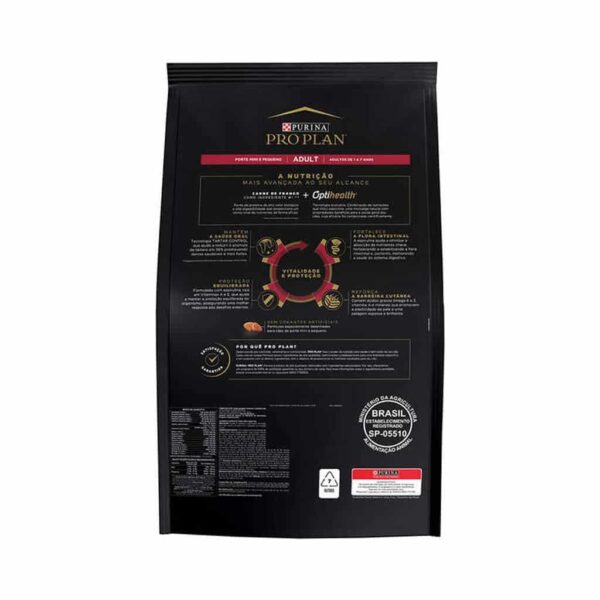 Ração Pro Plan Dog Adult Porte Mini e Pequeno Nestlé Purina 1kg - Image 3