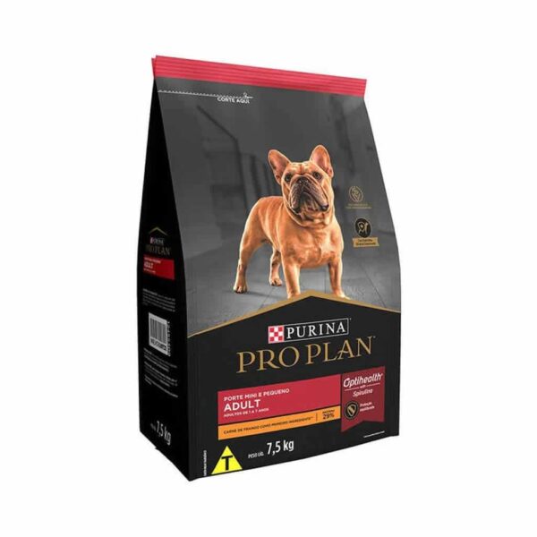 Ração Pro Plan Dog Adult Porte Mini e Pequeno Nestlé Purina 7,5kg - Image 2