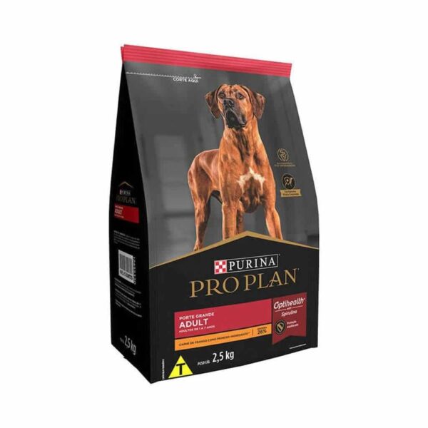 Ração Pro Plan Dog Adult Porte Grande Nestlé Purina 2,5kg - Image 2