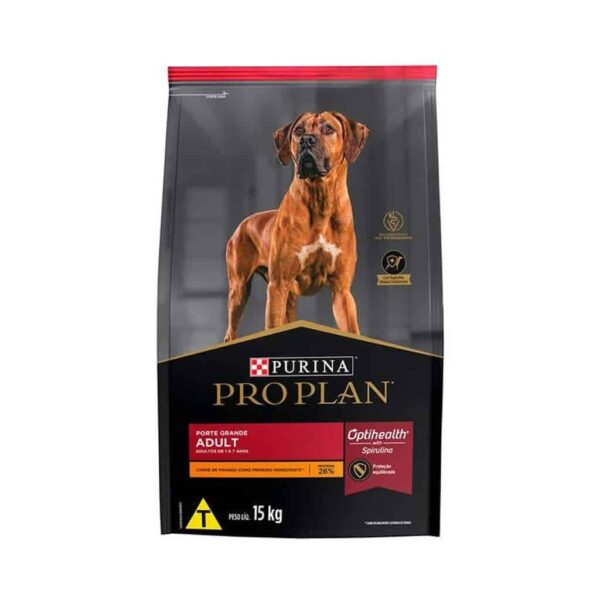 Ração Pro Plan Dog Adult Porte Grande Nestlé Purina 15kg