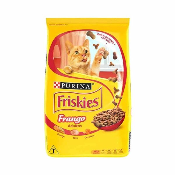 Ração Friskies Gatos Adultos Frango Nestlé Purina 1kg