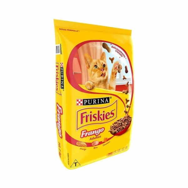 Ração Friskies Gatos Adultos Frango Nestlé Purina 1kg - Image 2