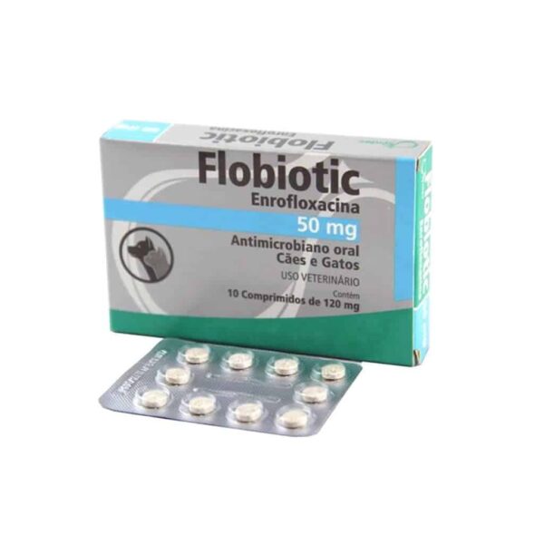 Antibiótico Flobiotic 50mg Syntec - Comprimidos