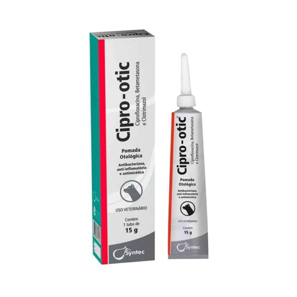 Pomada Otológica Cipro-otic Syntec - 15g