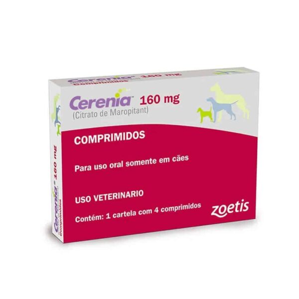 Antiemético Cerenia Zoetis 160mg Comprimidos