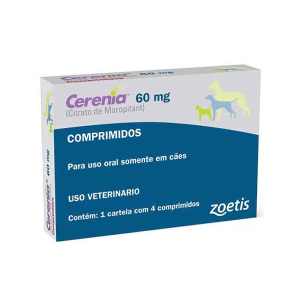 Antiemético Cerenia Zoetis 60mg Comprimidos