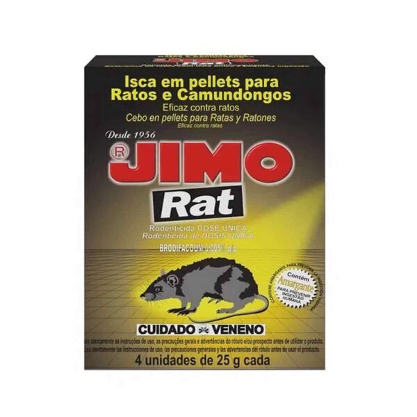 Jimo Rat - Raticida Iscas para Ratos e Camundongos - Image 4