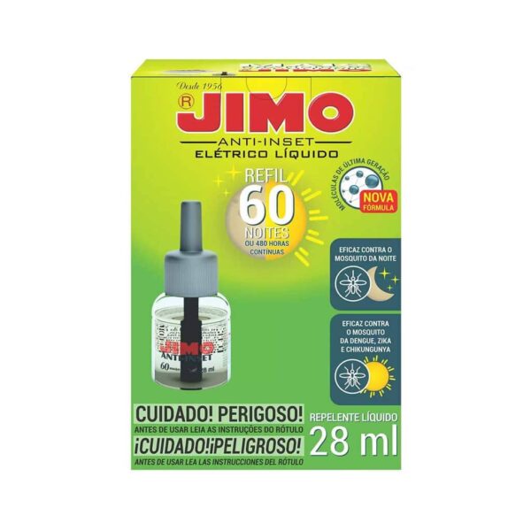 Jimo Anti-Inset Refil Líquido 60 Noites