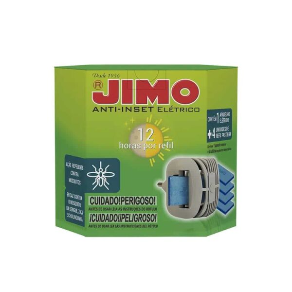 Jimo Anti-Inset Elétrico - com 4 refis pastilha