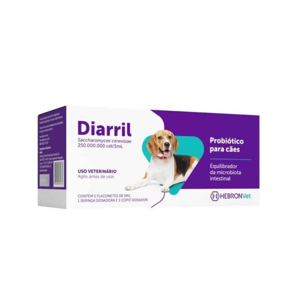 Diarril Hebron Vet Display com 5 Flaconetes de 5ml