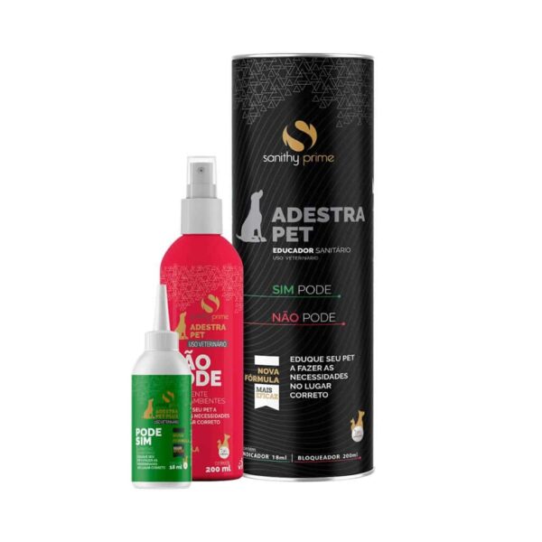 Kit Adestra Pet Sanithy Prime 218ml para Cães