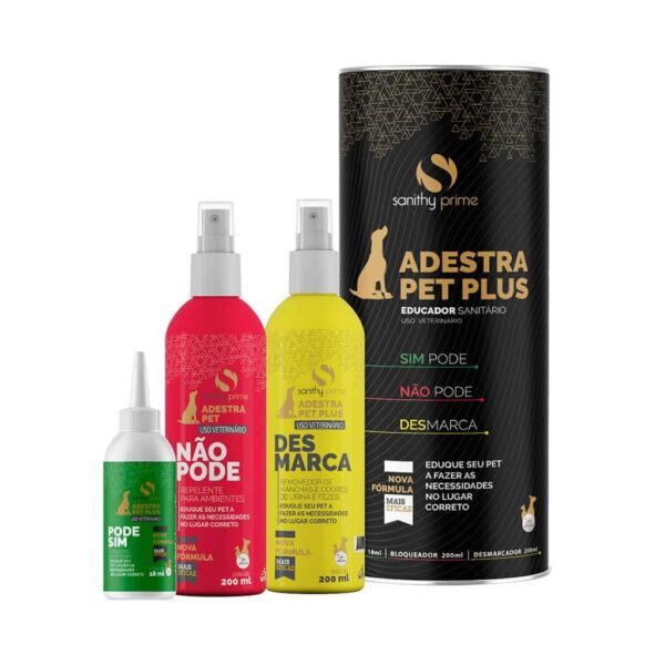 Kit Adestra Pet Plus Sanithy Prime 418ml para Cães