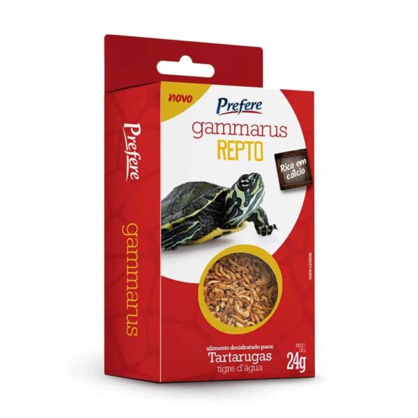 Gammarus 24g Prefere - Alimentação Ideal para Répteis