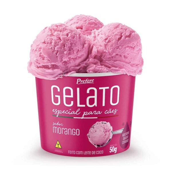 Sorvete Gelato para Cães 30g Display com 24 unidades 4 sabores - Prefere - Image 3