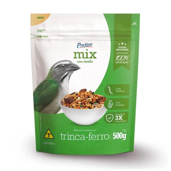 Mix Trinca-Ferro Insetos 500g - Prefere