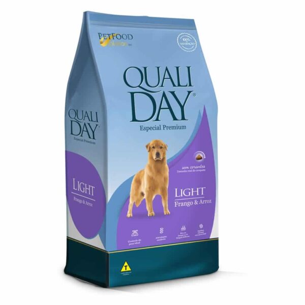 Ração Qualiday Cães de Raças Pequenas Light 10,1kg