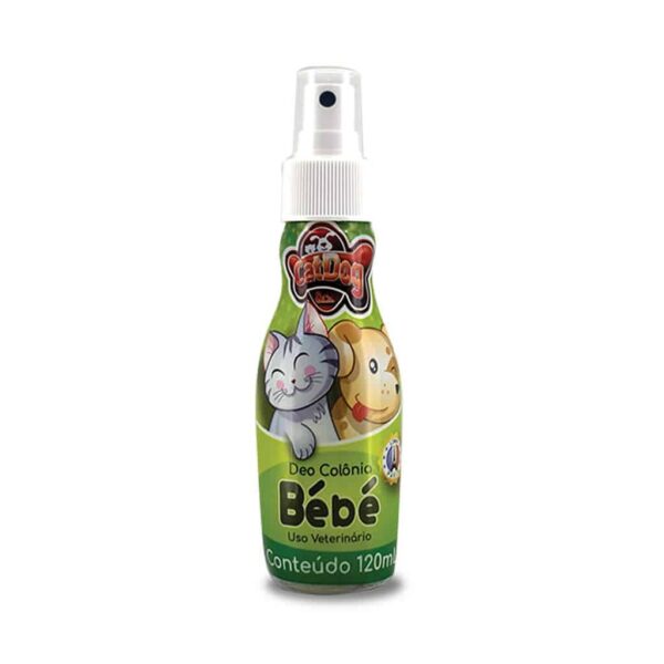 Deo Colônia Bebê para Cães e Gatos 120ml CatDog & Cia