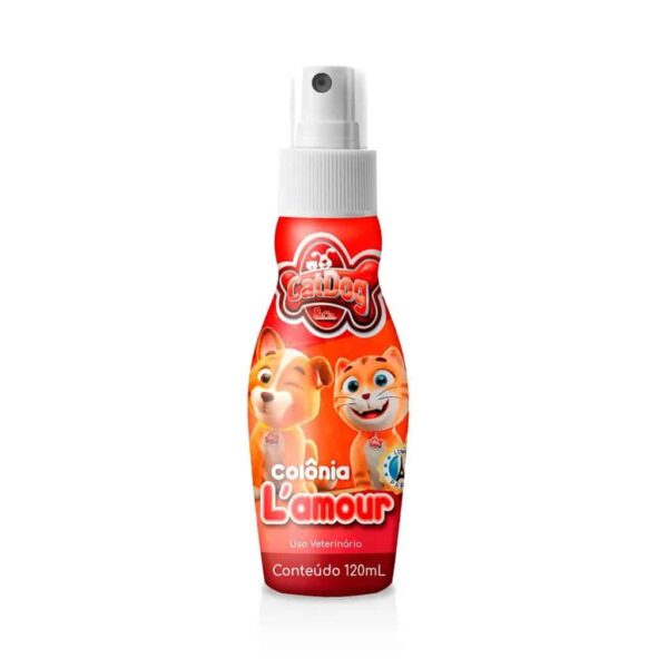 Deo Colônia Lamour para Cães e Gatos 120ml CatDog & Cia