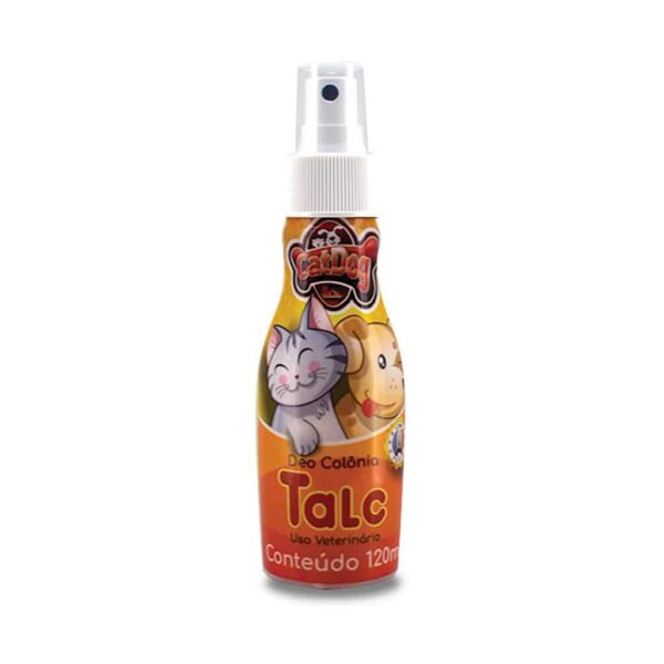 Deo Colônia Talc para Cães e Gatos 120ml CatDog & Cia