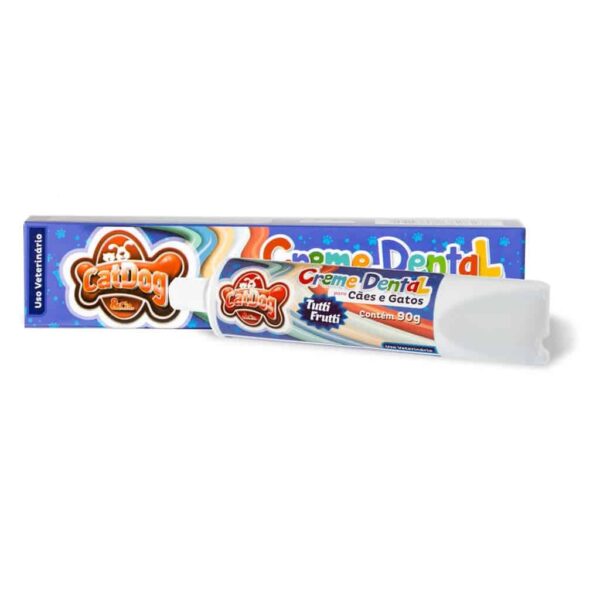 Creme Dental Tutti-Frutti para Cães e Gatos 90g CatDog & Cia