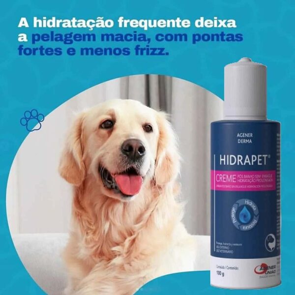 Hidrapet Creme Cães e Gatos Agener Derma 100g - Image 3