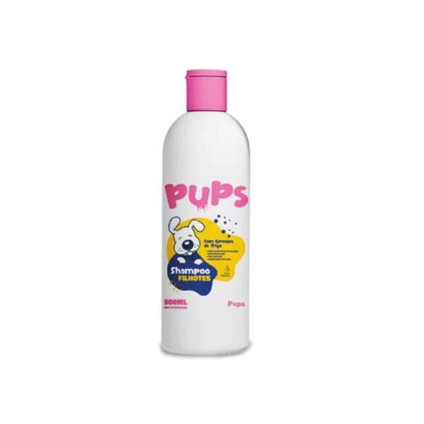 Shampoo Filhotes Pups 500ml para Cães Pethy Group