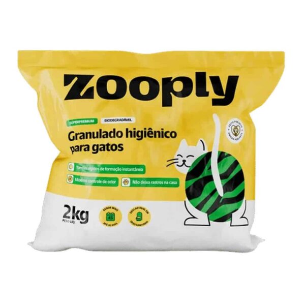 Granulado Higiênico Super Premium 2Kg - Zooply