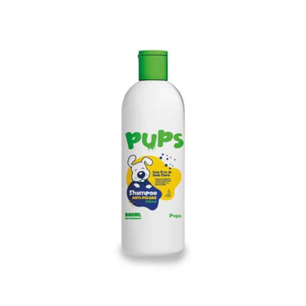 Shampoo Pups Natural 3 em 1 500ml Pethy Group