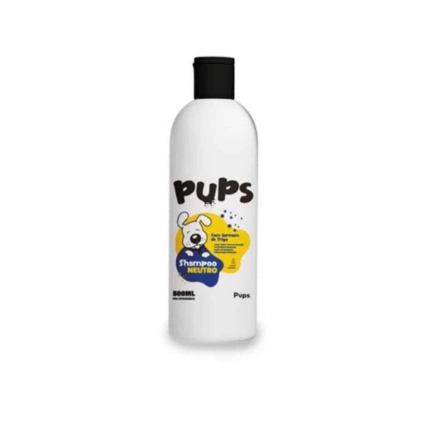 Shampoo Pups Neutro 500ml para Cães Pethy Group