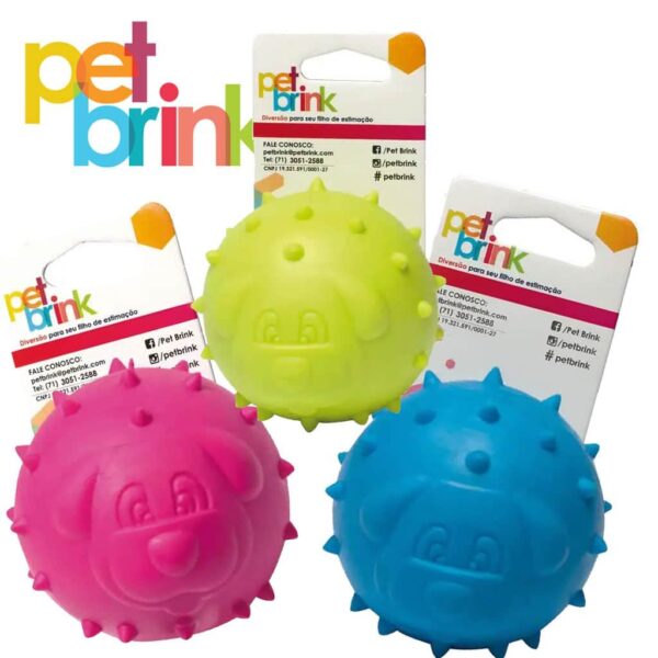 Brinquedo Thorn Ball Pet Brink para Cães