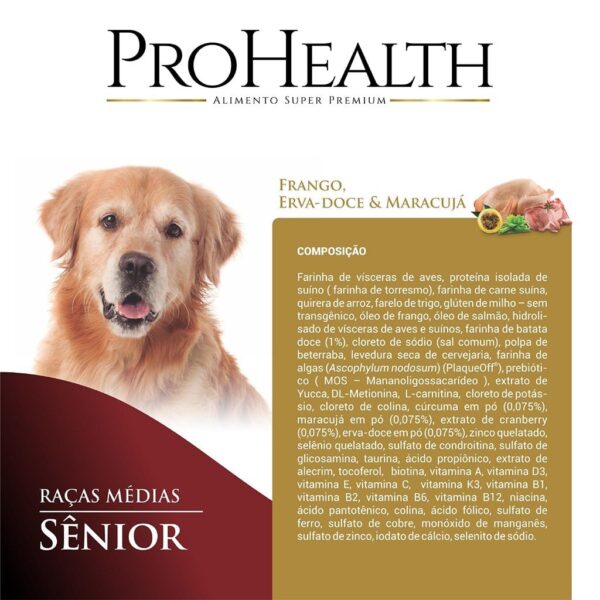 Ração Pro Health Cães Sênior de Raças Médias - Image 4