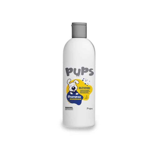 Shampoo Pups Branqueador 500ml Pethy Group