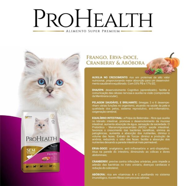 Ração Pro Health Gatos Filhotes - Image 3